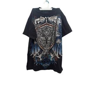 DE.CØDED Men's American Eagle Shield Graphic T-Shirt - XL